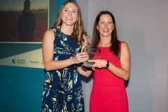 Bath Chronicle Sport Awards, Tuesday 20 November 2018  Award No 8 : Professional Sports Personality of the Year sponsored by Platinum Motor Group presented by Claire Lewin to wimmer Vicky Holland   PHOTO:PAUL GILLIS / paulgillisphoto.com